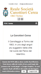 Mobile Screenshot of canottiericerea.it